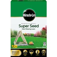 Miracle-Gro Professional Super Seed Hard Wearing Lawn 66m2 - 2kg
Miracle-Gro Professional Super Seed Hard Wearing Lawn 66m2 - 2kg
