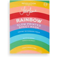 Revolution Skincare X Jake Jamie Rainbow Printed Glowing Sheet Mask Set 
Revolution Skincare X Jake Jamie Rainbow Printed Glowing Sheet Mask Set