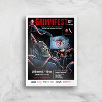 Grimmfest 13th Edition 2021 Giclée Art Print - A4 - White Frame, Multi
Grimmfest 13th Edition 2021 Giclée Art Print - A4 - White Frame, Multi