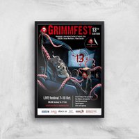 Grimmfest 13th Edition 2021 Giclée Art Print - A3 - Black Frame, Multi
Grimmfest 13th Edition 2021 Giclée Art Print - A3 - Black Frame, Multi