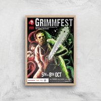 Grimmfest 2017 Giclée Art Print - A2 - Wooden Frame, Multi
Grimmfest 2017 Giclée Art Print - A2 - Wooden Frame, Multi