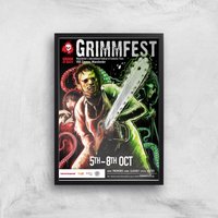 Grimmfest 2017 Giclée Art Print - A2 - Black Frame, Multi
Grimmfest 2017 Giclée Art Print - A2 - Black Frame, Multi