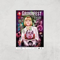 Grimmfest 10th Edition 2018 Giclée Art Print - A4 - Print Only, Multi
Grimmfest 10th Edition 2018 Giclée Art Print - A4 - Print Only, Multi