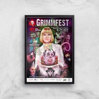 Grimmfest 10th Edition 2018 Giclée Art Print - A2 - Black Frame, Multi
Grimmfest 10th Edition 2018 Giclée Art Print - A2 - Black Frame, Multi