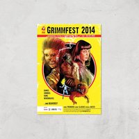Grimmfest 2014 Giclée Art Print - A4 - Print Only, Multi
Grimmfest 2014 Giclée Art Print - A4 - Print Only, Multi