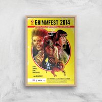 Grimmfest 2014 Giclée Art Print - A3 - Wooden Frame, Multi 
Grimmfest 2014 Giclée Art Print - A3 - Wooden Frame, Multi