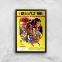 Grimmfest 2014 Giclée Art Print - A2 - Black Frame, Multi
Grimmfest 2014 Giclée Art Print - A2 - Black Frame, Multi