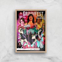 Grimmfest 11th Edition 2019 Giclée Art Print - A4 - Wooden Frame, Multi
Grimmfest 11th Edition 2019 Giclée Art Print - A4 - Wooden Frame, Multi