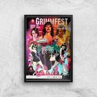 Grimmfest 11th Edition 2019 Giclée Art Print - A3 - Black Frame, Multi
Grimmfest 11th Edition 2019 Giclée Art Print - A3 - Black Frame, Multi