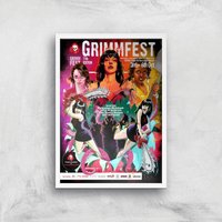 Grimmfest 11th Edition 2019 Giclée Art Print - A2 - White Frame, Multi
Grimmfest 11th Edition 2019 Giclée Art Print - A2 - White Frame, Multi