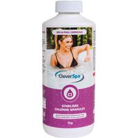 CleverSpa® Stablised Chlorine Granules 1kg
CleverSpa® Stablised Chlorine Granules 1kg