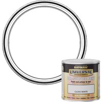 Rust-Oleum Universal Paint Gloss White 250ml
Rust-Oleum Universal Paint Gloss White 250ml