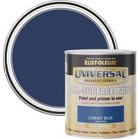 Rust-Oleum Universal Paint Gloss Cobalt Blue 750ml
Rust-Oleum Universal Paint Gloss Cobalt Blue 750ml
