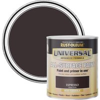 Rust-Oleum Universal Paint Gloss Espresso 250ml
Rust-Oleum Universal Paint Gloss Espresso 250ml