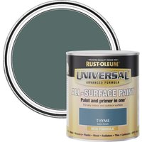 Rust-Oleum Universal Paint Satin Thyme 750ml
Rust-Oleum Universal Paint Satin Thyme 750ml
