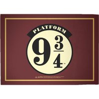 Decorsome x Harry Potter Platform 9 And 3/4 Woven Rug - Large 
Decorsome x Harry Potter Platform 9 And 3/4 Woven Rug - Large