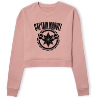 Captain Marvel Logo Women's Cropped Sweatshirt - Dusty Pink - XXL - Dusty pink
Captain Marvel Logo Women's Cropped Sweatshirt - Dusty Pink - XXL - Dusty pink