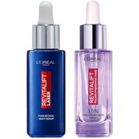 L'Oréal Paris Hyaluronic Acid Serum and Revitalift Laser Retinol Serum Bundle
L'Oréal Paris Hyaluronic Acid Serum and Revitalift Laser Retinol Serum Bundle