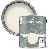 Country Living Matt Emulsion Multi-Surface Paint Linen Press - 2.5L
Country Living Matt Emulsion Multi-Surface Paint Linen Press - 2.5L