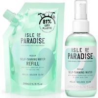 Isle of Paradise Medium Self-Tanning Water and Refill Bundle
Isle of Paradise Medium Self-Tanning Water and Refill Bundle