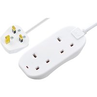 Masterplug 2 Socket 10 Metre 13 Amp White Extension With Power Indicator
Masterplug 2 Socket 10 Metre 13 Amp White Extension With Power Indicator