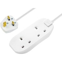 Masterplug 2 Socket 5 Metre 13 Amp White Extension Lead
Masterplug 2 Socket 5 Metre 13 Amp White Extension Lead