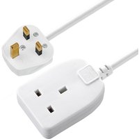 Masterplug Single Socket 5 Metre 13 Amp White Extension Lead
Masterplug Single Socket 5 Metre 13 Amp White Extension Lead