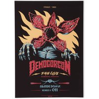 Stranger Things The Demogorgon Fan Club Giclee Art Print - A2 - White Frame, Multi
Stranger Things The Demogorgon Fan Club Giclee Art Print - A2 - White Frame, Multi