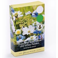 Seed Mixture of Blue, Yellow and White flowers
Seed Mixture of Blue, Yellow and White flowers
