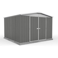 Absco 10x10ft Regent Metal Apex Shed - Grey
Absco 10x10ft Regent Metal Apex Shed - Grey