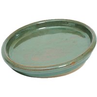 Glazed Chiswick Green Pot Saucer - 22cm
Glazed Chiswick Green Pot Saucer - 22cm