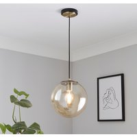 Shoreditch Glass Pendant Light - Champagne & Brass
Shoreditch Glass Pendant Light - Champagne & Brass