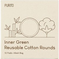 PURITO Inner Green Reusable Cotton Rounds 58g
PURITO Inner Green Reusable Cotton Rounds 58g