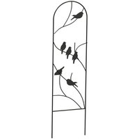 Panacea Perching Birds Pot Garden Trellis - Black - 102 x 25cm
Panacea Perching Birds Pot Garden Trellis - Black - 102 x 25cm