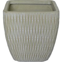 House Beautiful Roma Weave Square Pot Sand - 31cm