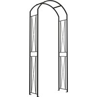 Panacea KD Round Top Garden Arch - Black
Panacea KD Round Top Garden Arch - Black