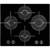 Hotpoint FTGHG641D/H 60cm Gas Hob - Black
Hotpoint FTGHG641D/H 60cm Gas Hob - Black