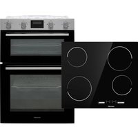 Hisense BI6095CXUK Built In Electric Double Oven and Ceramic Hob Pack - Stainless Steel / Black
Hisense BI6095CXUK Built In Electric Double Oven and Ceramic Hob Pack - Stainless Steel / Black