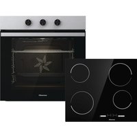 Hisense BI6061CXUK Built In Electric Single Oven and Ceramic Hob Pack - Stainless Steel
Hisense BI6061CXUK Built In Electric Single Oven and Ceramic Hob Pack - Stainless Steel
