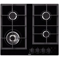 AEG HKB64NB540 59cm Gas Hob - Black
AEG HKB64NB540 59cm Gas Hob - Black