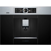 Bosch CTL636ES6 Wifi Connected Built In Bean to Cup Coffee Machine - Stainless Steel
Bosch CTL636ES6 Wifi Connected Built In Bean to Cup Coffee Machine - Stainless Steel