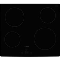 Bosch Serie 4 PKE611D17E 59cm Ceramic Hob - Black
Bosch Serie 4 PKE611D17E 59cm Ceramic Hob - Black