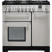 Rangemaster Toledo + TOLP90DFFSS/C 90cm Dual Fuel Range Cooker - Stainless Steel / Chrome
Rangemaster Toledo + TOLP90DFFSS/C 90cm Dual Fuel Range Cooker - Stainless Steel / Chrome