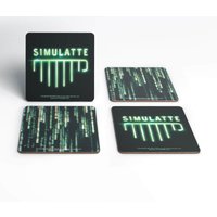 Matrix Simulatte Coaster Set
Matrix Simulatte Coaster Set