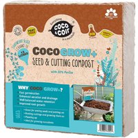 Coco & Coir Coco Grow+ Seed & Cutting Compost + 20% Perlite - 15L
Coco & Coir Coco Grow+ Seed & Cutting Compost + 20% Perlite - 15L