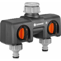 GARDENA Twin-Tap Hose Pipe Connector
GARDENA Twin-Tap Hose Pipe Connector