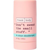 Frank Body Clean Deodorant Cucumber and Green Tea 75g
Frank Body Clean Deodorant Cucumber and Green Tea 75g