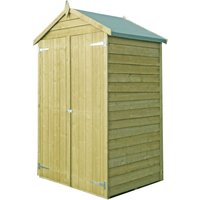 Shire 4x3ft Pressure Treated Double Door Overlap Garden Shed
Shire 4x3ft Pressure Treated Double Door Overlap Garden Shed