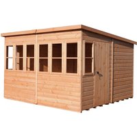 Shire 10x10ft Sun Pent Shed
Shire 10x10ft Sun Pent Shed