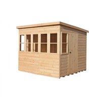 Shire 8x6ft Sun Pent Shed
Shire 8x6ft Sun Pent Shed
